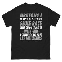 Thumbnail for T-shirt Bretagne noir - Fierté bretonne du week-end