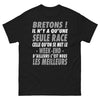 T-shirt Bretagne noir - Fierté bretonne du week-end