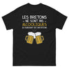 T-shirt Bretagne noir - Les Bretons ne sont pas alcooliques