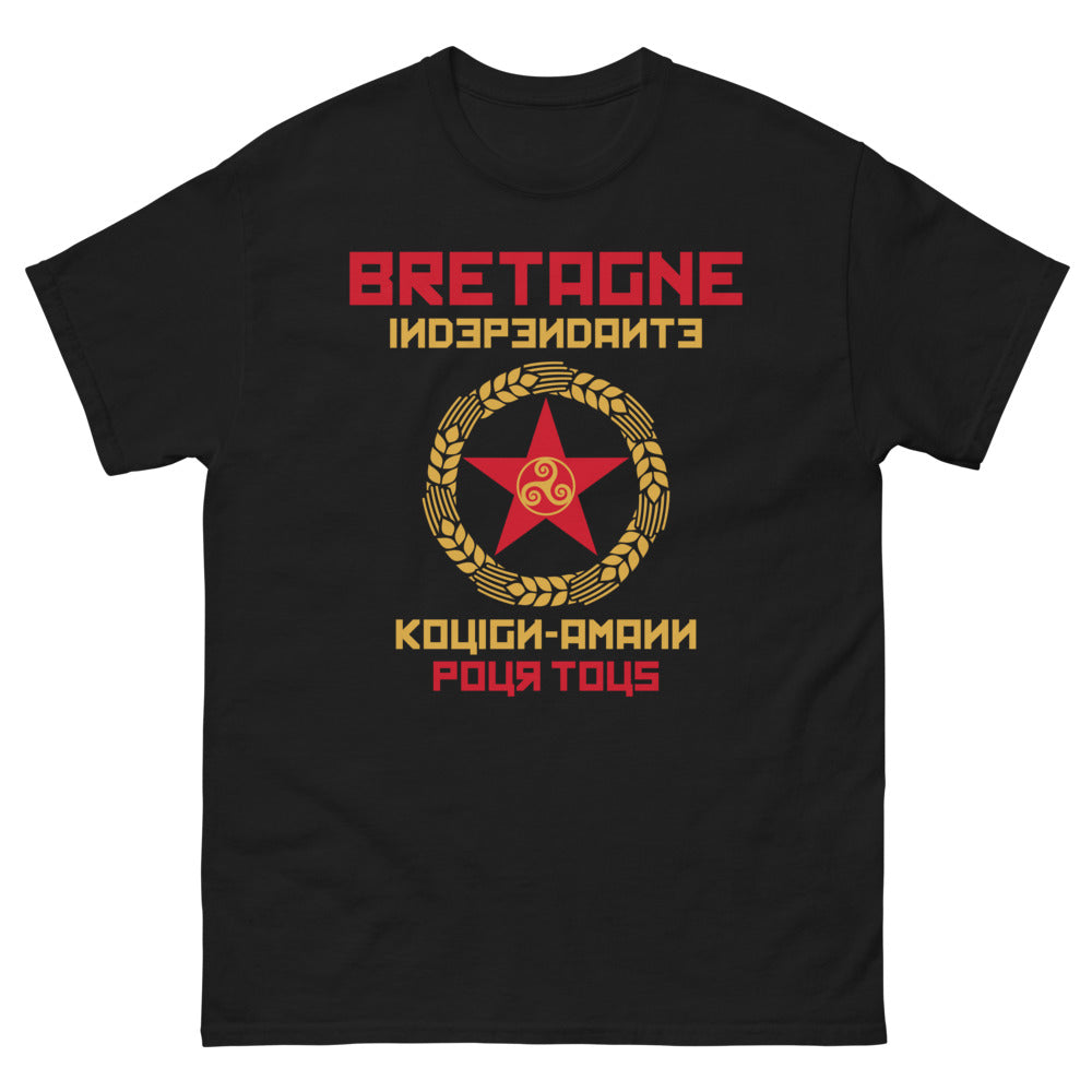 T-shirt Bretagne noir - Poc'h ar Vro, fierté bretonne