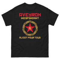 Thumbnail for T-shirt Aveyron noir - Aligot et Fier !