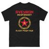 T-shirt Aveyron noir - Aligot et Fier !