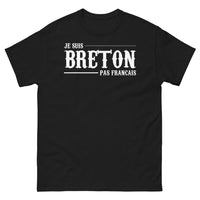 Thumbnail for T-shirt Bretagne noir - Je suis breton, pas français