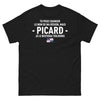T-shirt Picardie noir - Tu peux changer le nom de ma région