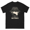 T-shirt Bretagne noir - Les meilleures sont bretonnes