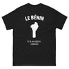 T-shirt Bénin noir - là où mon histoire commence
