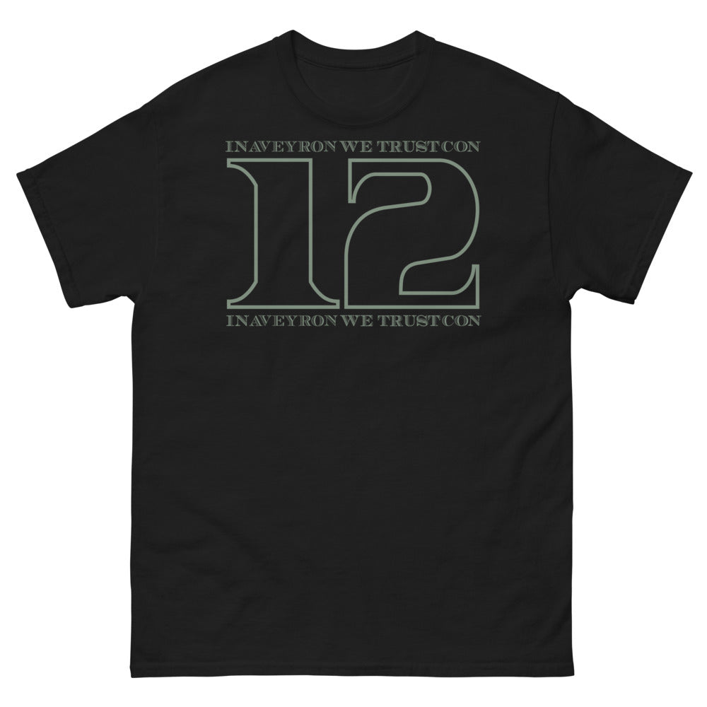 T-shirt Aveyron noir - In Aveyron We Trust