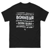 T-shirt Bora Bora noir - L'argent n'achète pas le bonheur