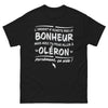 T-shirt Oléron noir - L'argent n'achète pas le bonheur