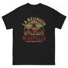 T-shirt La Réunion noir - M'appelle, envie d'aventure