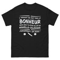 Thumbnail for T-shirt Nouvelle-Calédonie noir - L'Argent Ne Fait Pas Le Bonheur