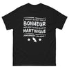 T-shirt Martinique noir - L'argent ne fait pas le bonheur