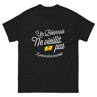 Thumbnail for T-shirt Béarnais noir - L'âge, c'est dans la bouteille