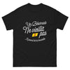 T-shirt Béarnais noir - L'âge, c'est dans la bouteille