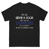 Thumbnail for T-shirt Comtois noir - Et le 8ème jour, Dieu créa les Comtois