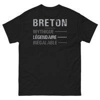 Thumbnail for T-shirt Bretagne noir - hommage aux légendes bretonnes