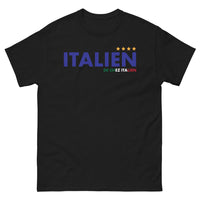 Thumbnail for T-shirt Italie noir - De chez nous avec style sombre