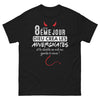 T-shirt Auvergne noir - Et le Diable se mit au garde-à-vous