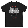 T-shirt Alsace noir - Le Diable se Met au Garde-à-vous