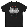 T-shirt Ariège noir - La Création en Sombre