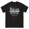 T-shirt Béarnais noir - Le Diable se met au garde-à-vous