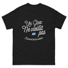 T-shirt Grec noir - Un Grec ne vieillit pas, il prend de la valeur