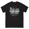 T-shirt Grec noir - design humoristique et culturel
