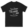 T-shirt Bretagne noir - Un Breton ne vieillit pas, il prend de la valeur