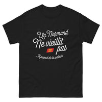 Thumbnail for T-shirt Normand noir - Un Normand prend de la valeur