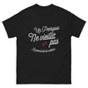 T-shirt Portugal noir - Un Portugais prend de la valeur