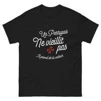 Thumbnail for T-shirt Portugal noir - Un Portugais prend de la valeur