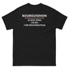 T-shirt Bourgogne noir - Je suis venu, j'ai bu, j'me souviens plus