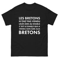 Thumbnail for T-shirt Bretagne noir - Le Diable a Vendu Son Âme