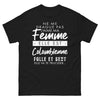 T-shirt Colombiennes noir - Ne me drague pas, j'aime ma femme
