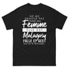 T-shirt Malgache noir - Ne me drague pas, j'aime ma femme