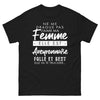T-shirt Aveyronnais noir - Ne me drague pas, j'aime ma femme