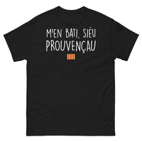 Thumbnail for T-shirt Provence noir - M'en bati sieu prouvencau