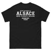T-shirt Alsace noir - Équipe Nationale Bière, Schnaps & Riesling