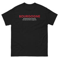 Thumbnail for T-shirt Bourgogne noir - La Bourgogne ne guérit pas la connerie