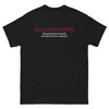 T-shirt Bourgogne noir - Ne guérit pas la connerie