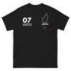 T-shirt Ardèche noir - Équipe Marquisette de l'Ardèche