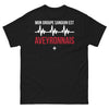 T-shirt Aveyron noir - Mon groupe sanguin est Aveyronnais