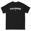 T-shirt Italie noir - Design évoquant Venise au clair de lune