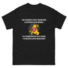 T-shirt Comminges noir - Un chameau peut boire 10 heures sans marcher