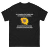 T-shirt Creusois noir - Humour sur chameau et Creusois