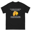 T-shirt Cantalou noir - Évoque humour et endurance