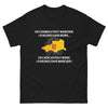 T-shirt Catalogne noir - Un chameau peut marcher 10 heures sans boire