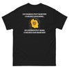T-shirt Lozérien noir - Un chameau peut marcher 10 heures