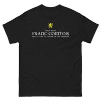 Thumbnail for T-shirt Franc-Comtois noir - a volé le cœur de ses parents