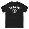T-shirt Alsace noir - texte humoristique sur la tradition